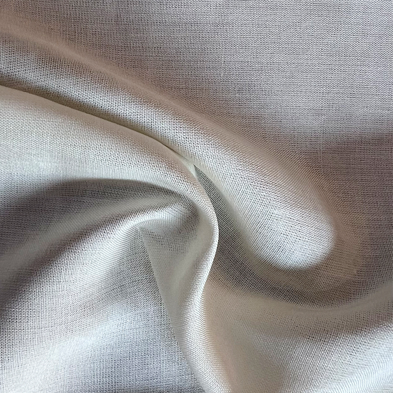 Spun silk